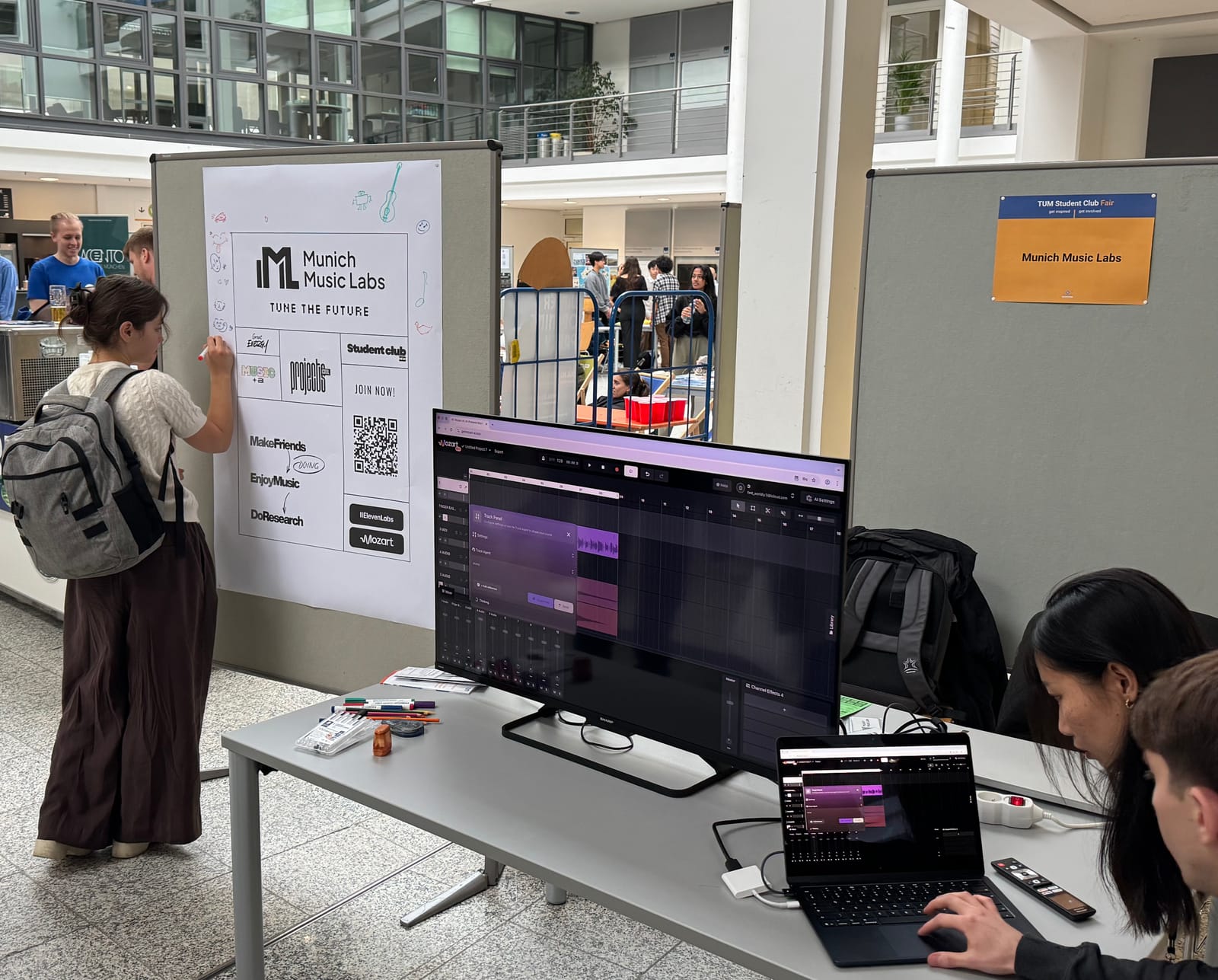 TUM Student Club Fair 2025 — photo 2